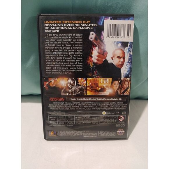 Babylon A.D. (DVD, 2008) Vin Diesel, Michelle Yeoh - Picture 2 of 3